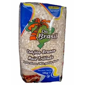 Maíz blanco trillado